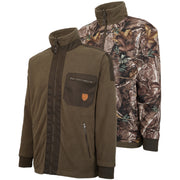 Funktionelle Tarn-Wende-Fleecejacke