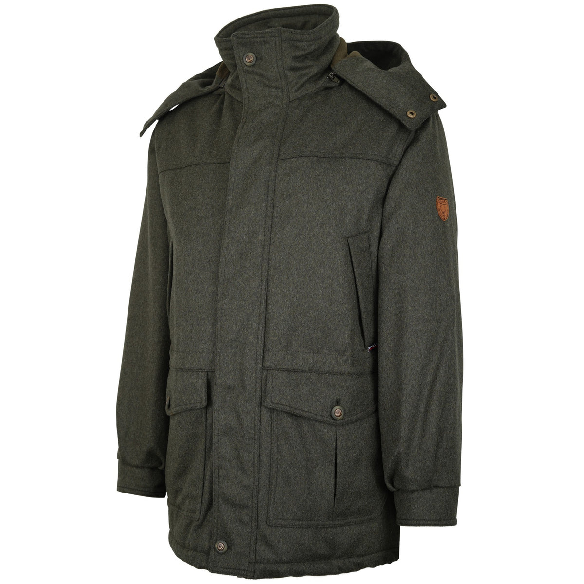 Geräuschlose Lodenjacke