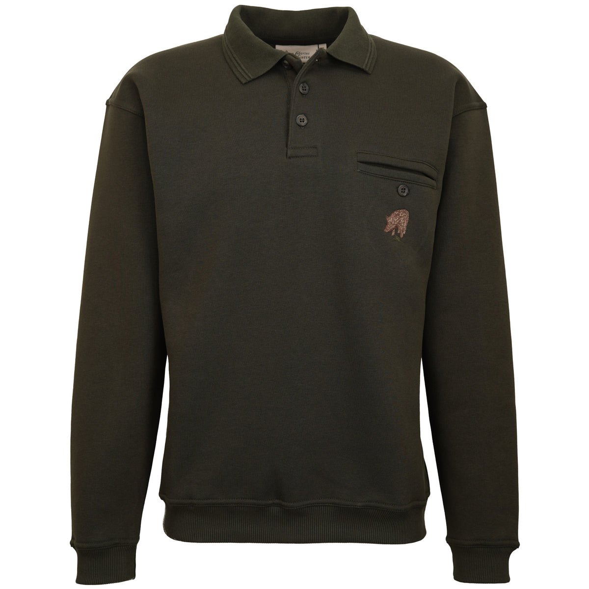 Hunting sweater with motif