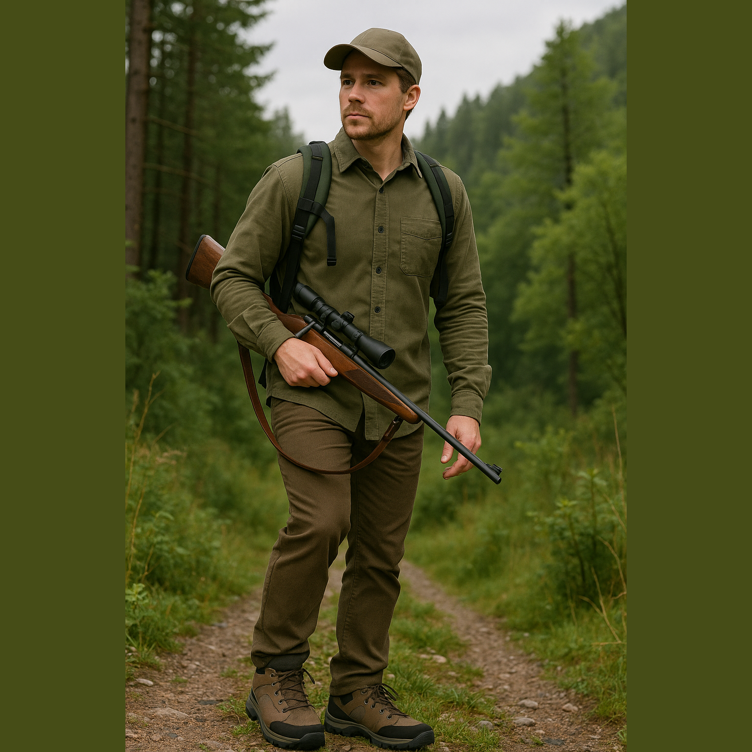 Leichter Jagdhalbschuh "Pisa"