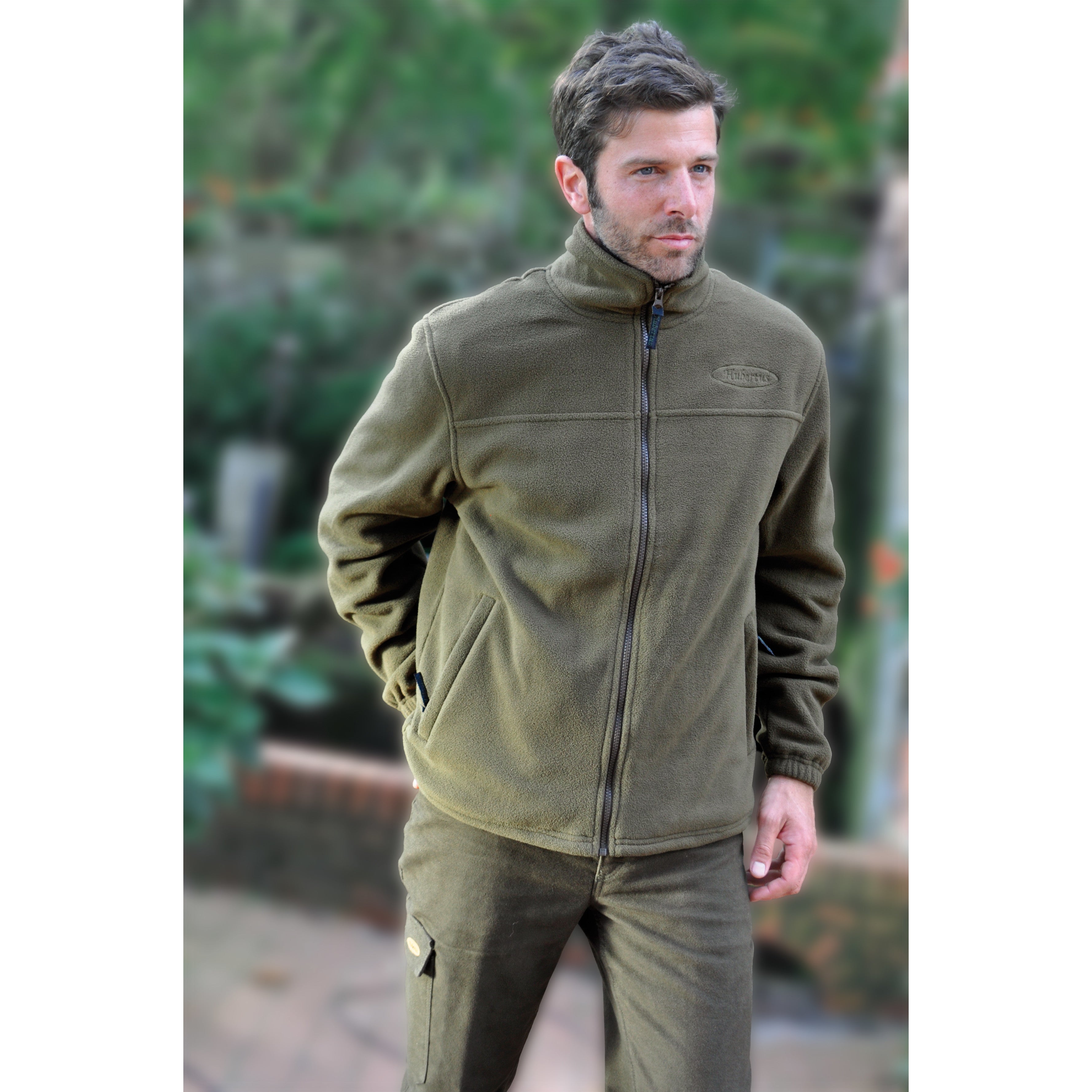 Warme Fleecejacke
