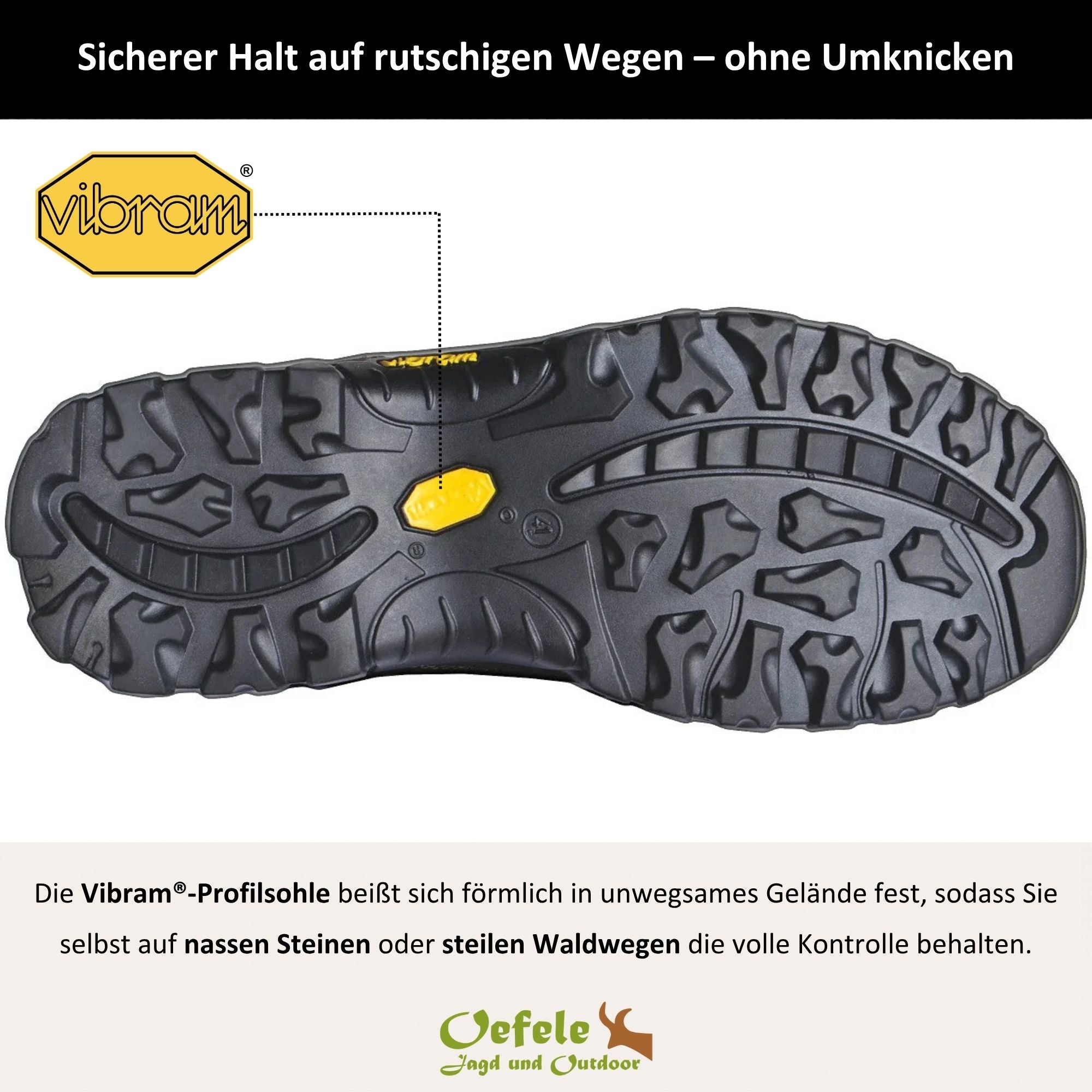 Strapazierfähiger Trekkingstiefel "Arosa"
