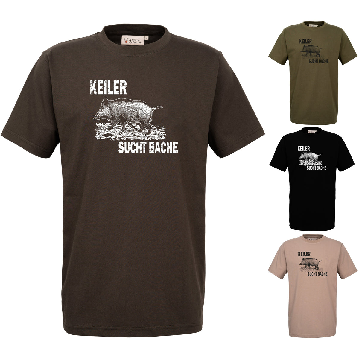 Robustes T-Shirt "Keiler sucht Bache"