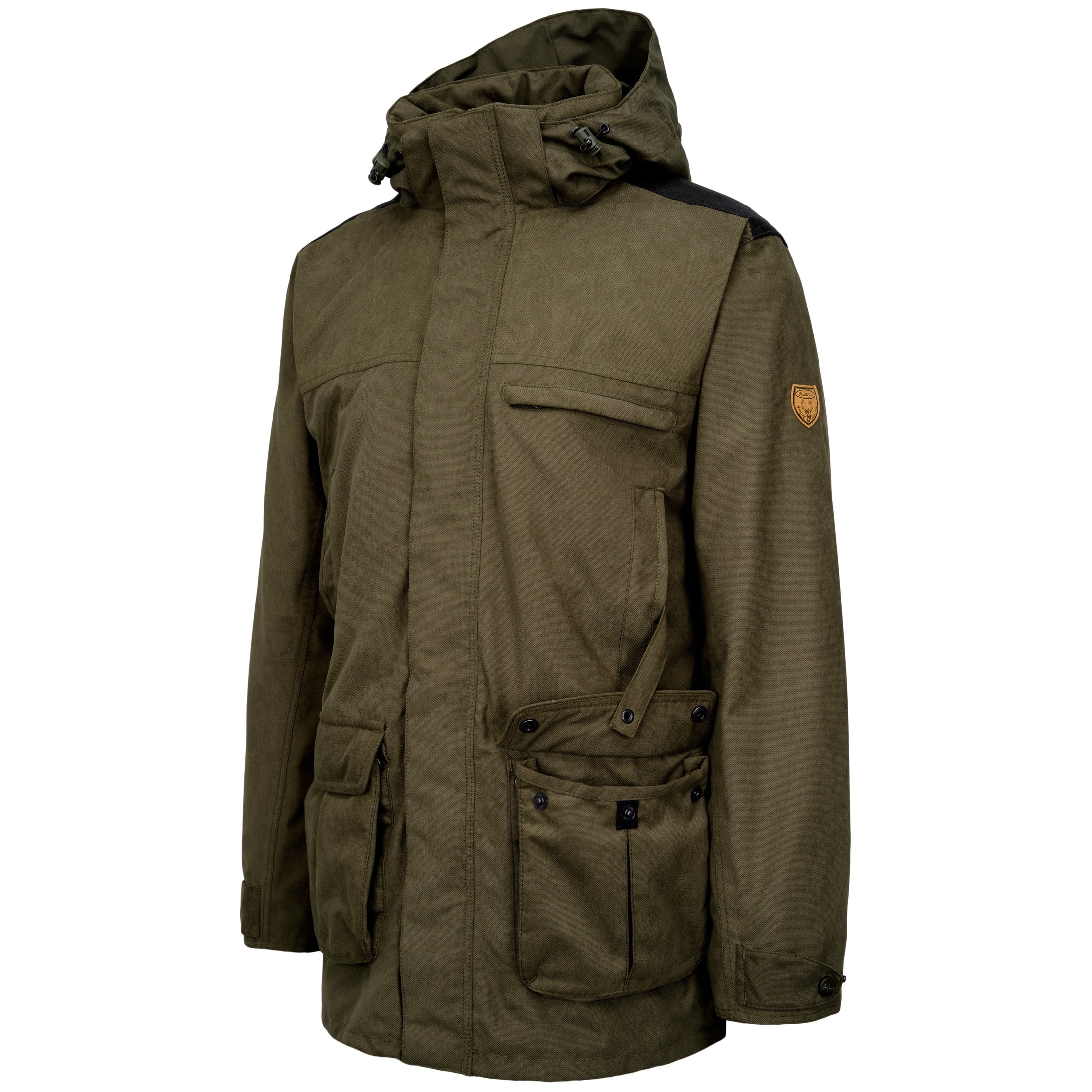 Veste d'affût douillette "3 en 1"