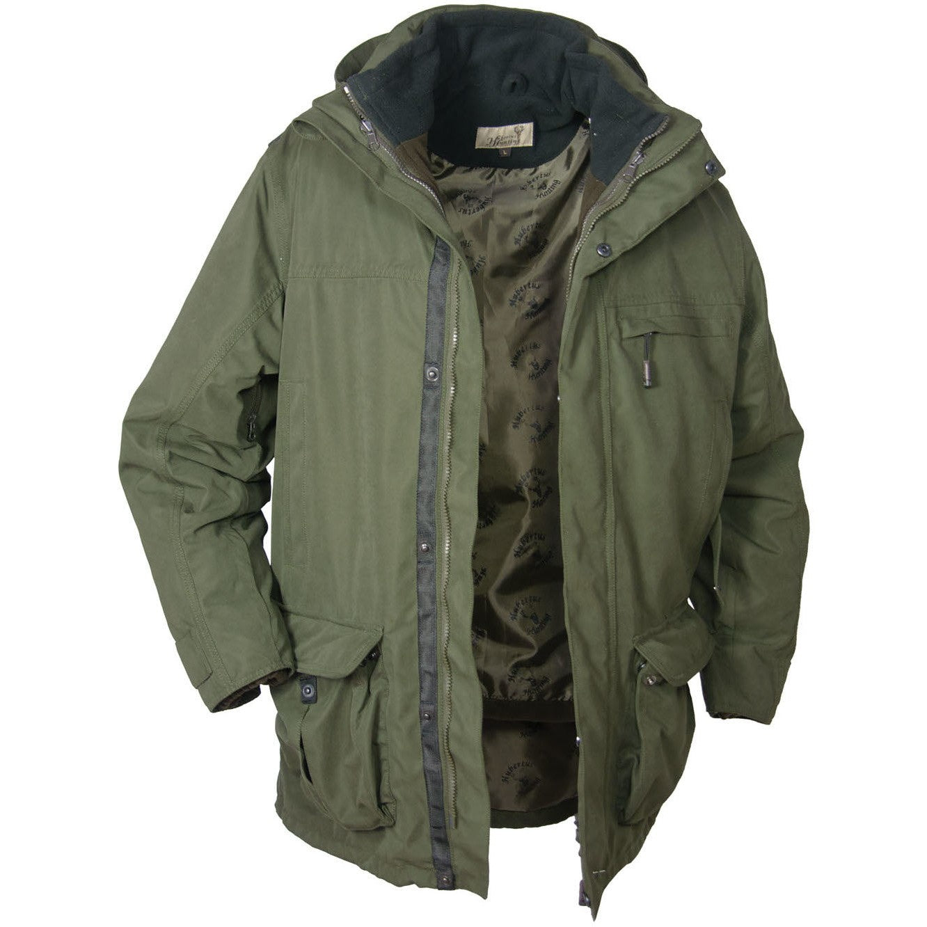 Veste d'affût douillette "3 en 1"