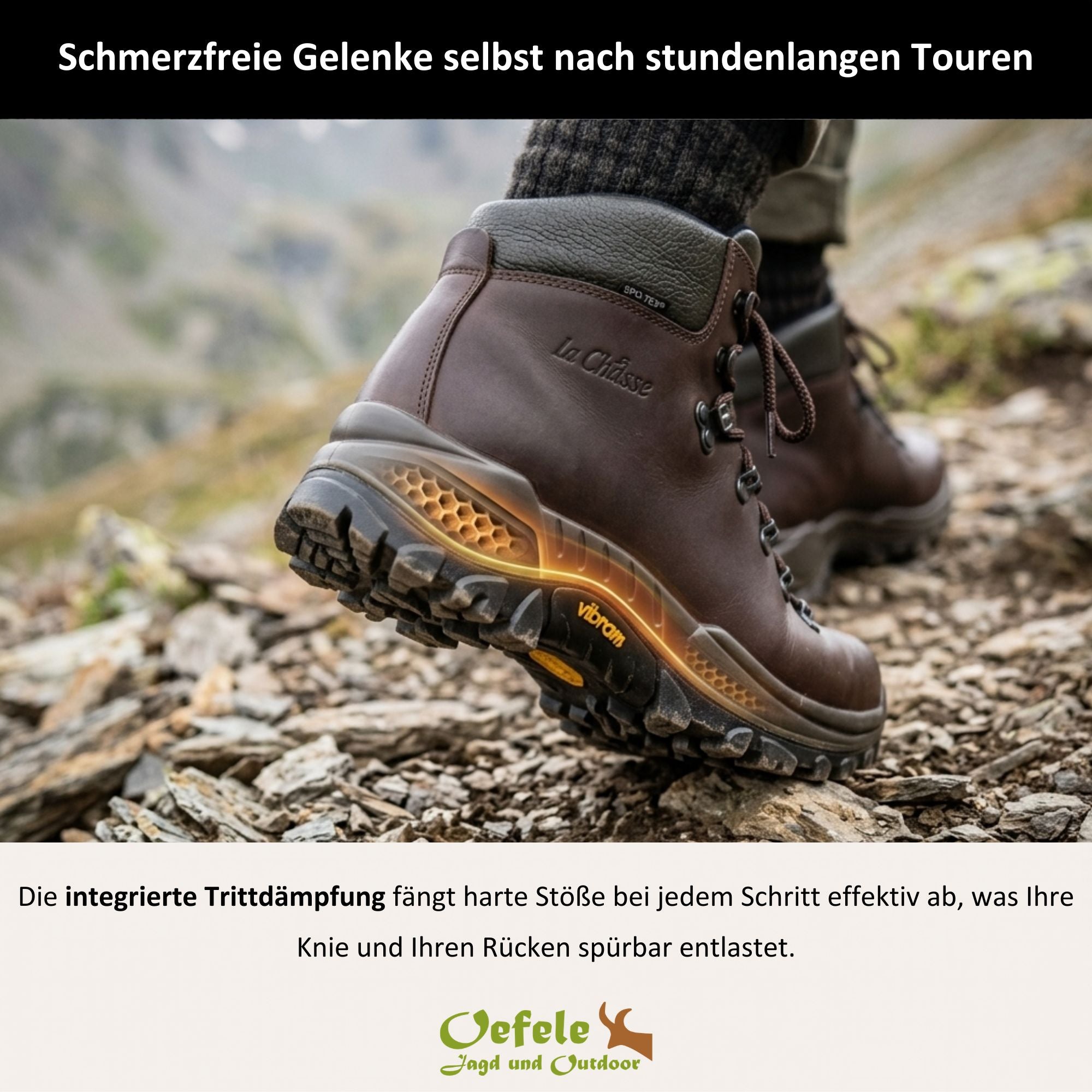 Strapazierfähiger Trekkingstiefel "Arosa"