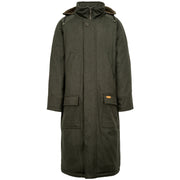 Snugly warm hunting and blind jacket