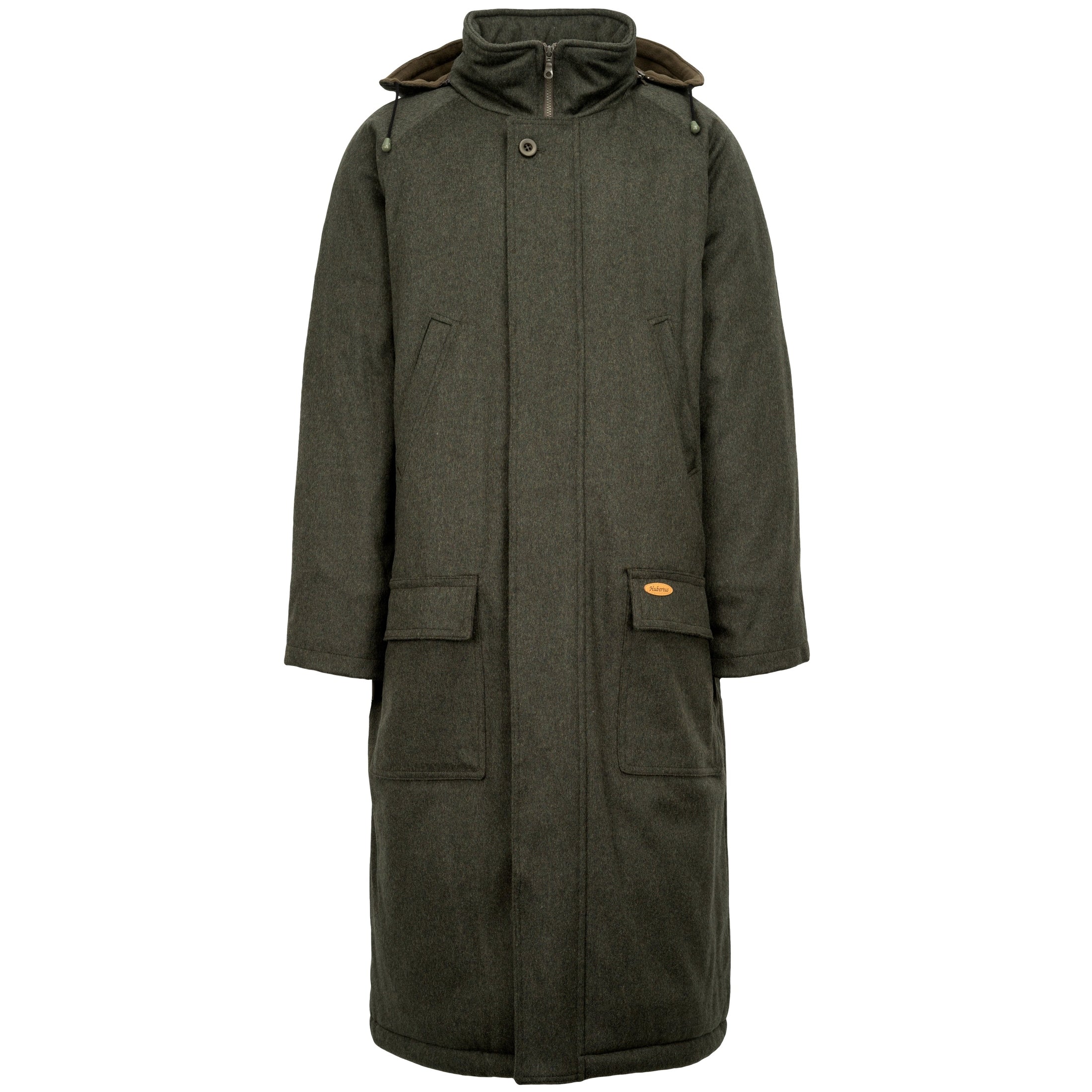 Snugly warm hunting and blind jacket