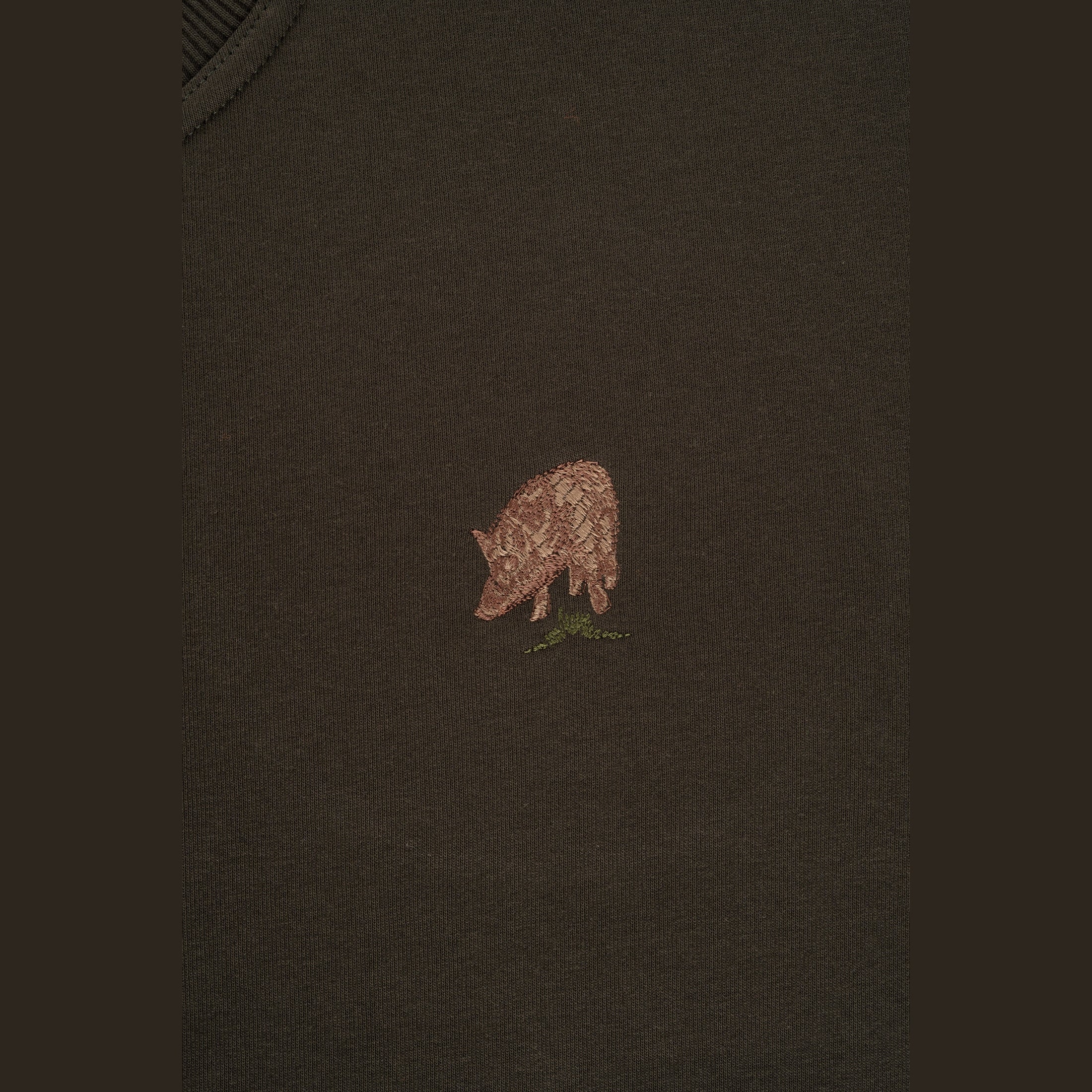 Jagdpullover mit Motiv