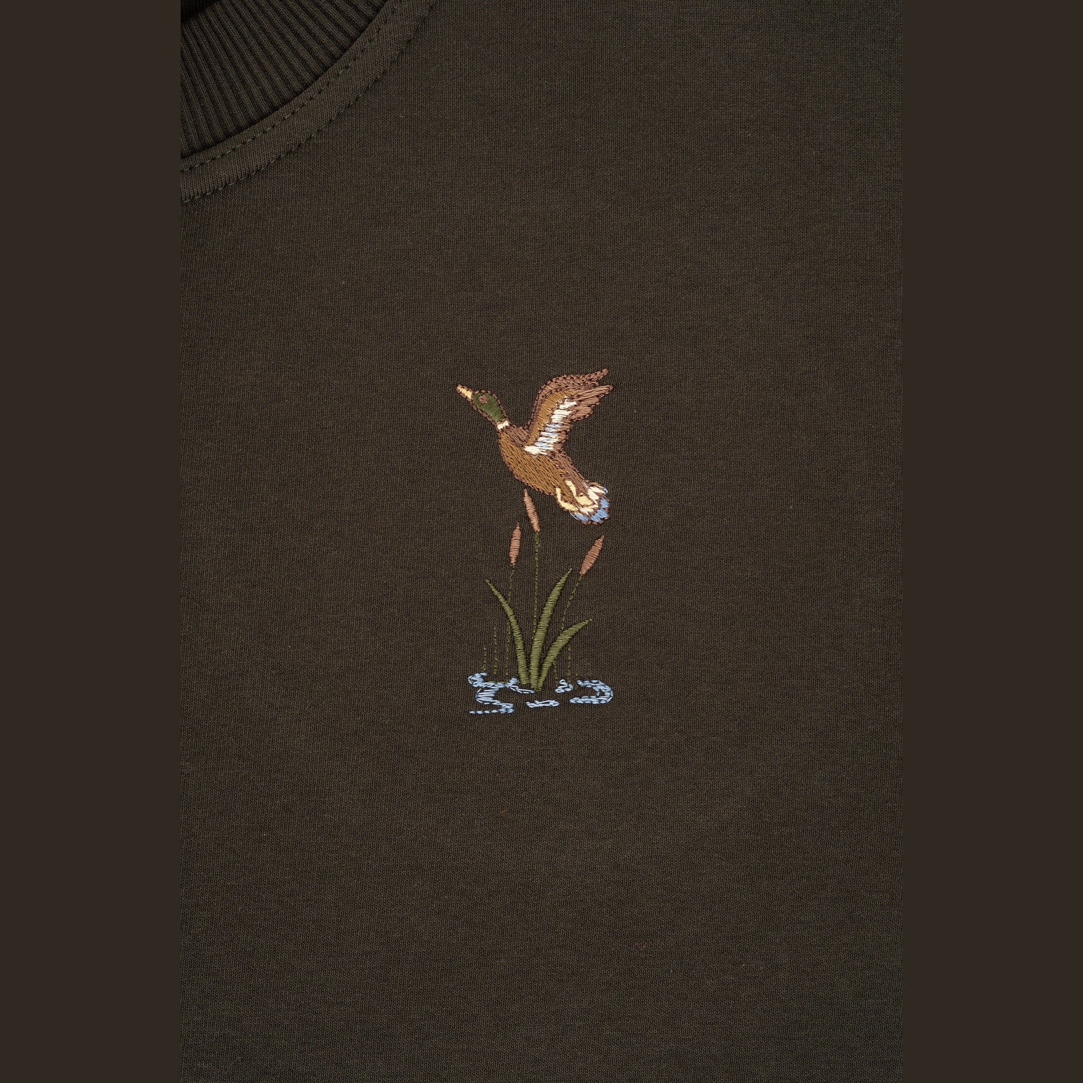 Jagdpullover mit Motiv