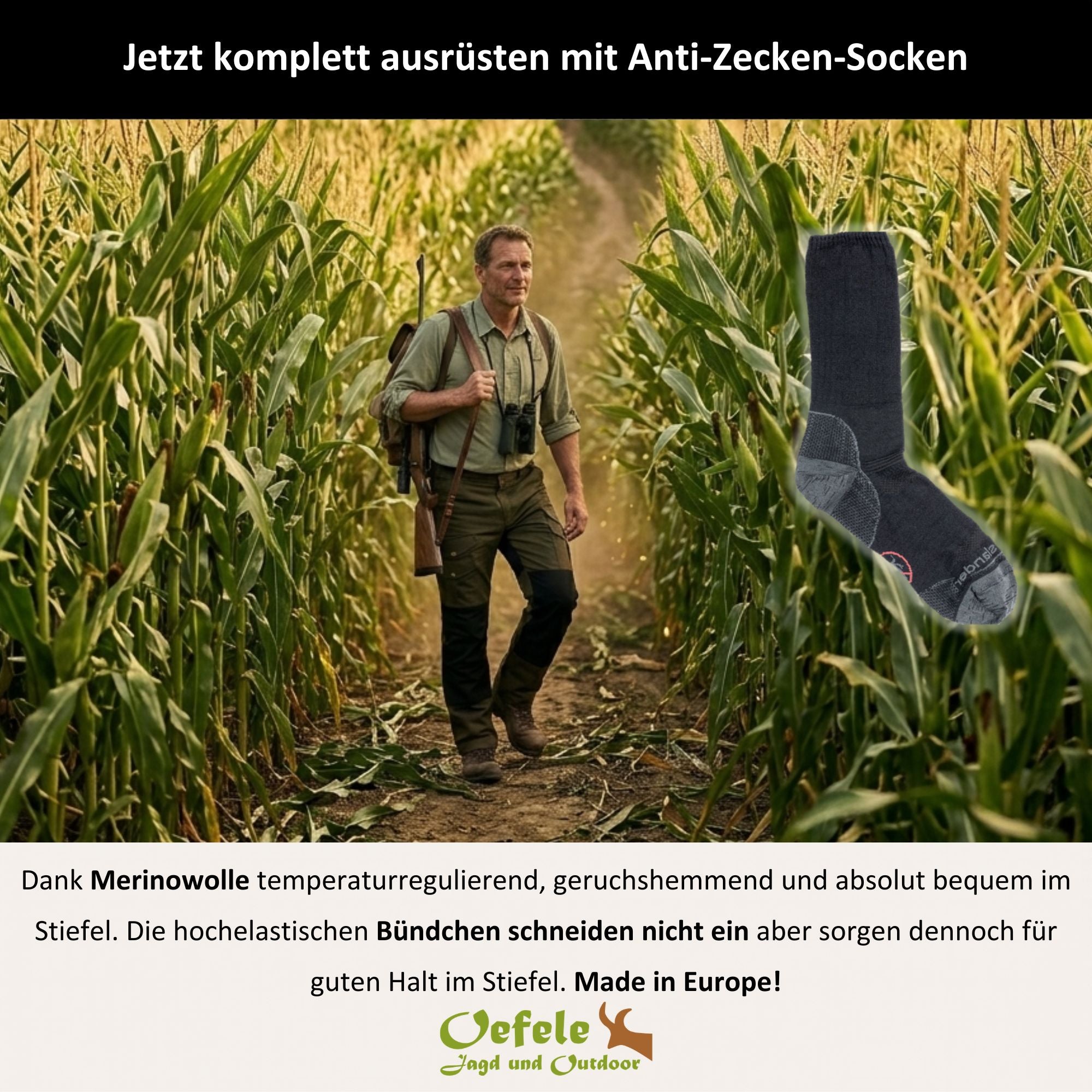 Mücken- & Zeckenschutzhose "Kiruna"