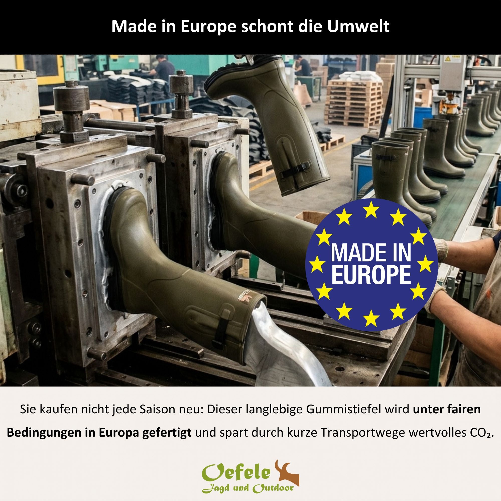 Naturkautschuk-Gummistiefel "Brest"