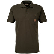 Polo shirt with motif