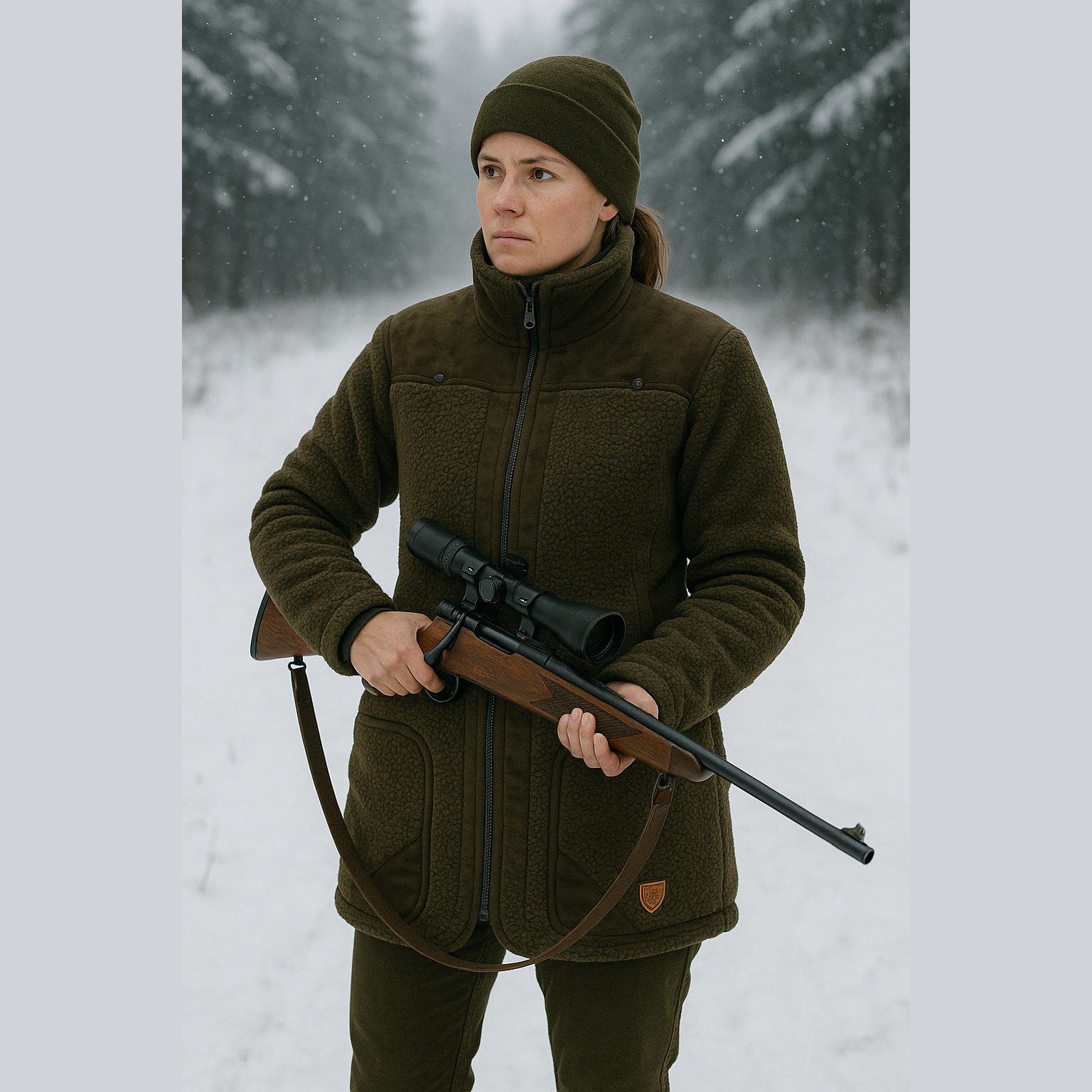 Scandinavian Women's Fleece Jacket