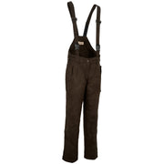 Pantalon de traque thermique chaud avec bavette
