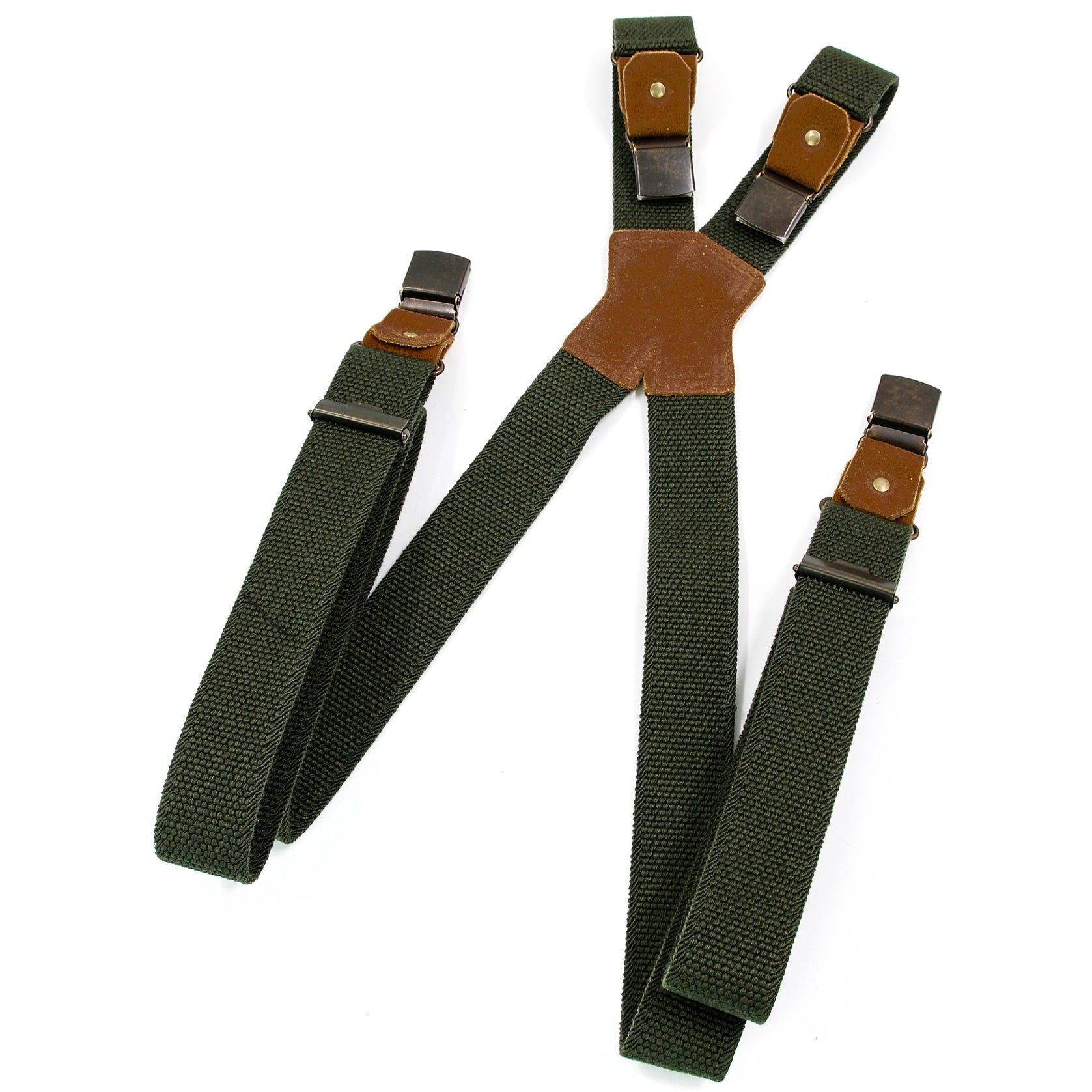 Extra starker Spezialhosenträger | oliv