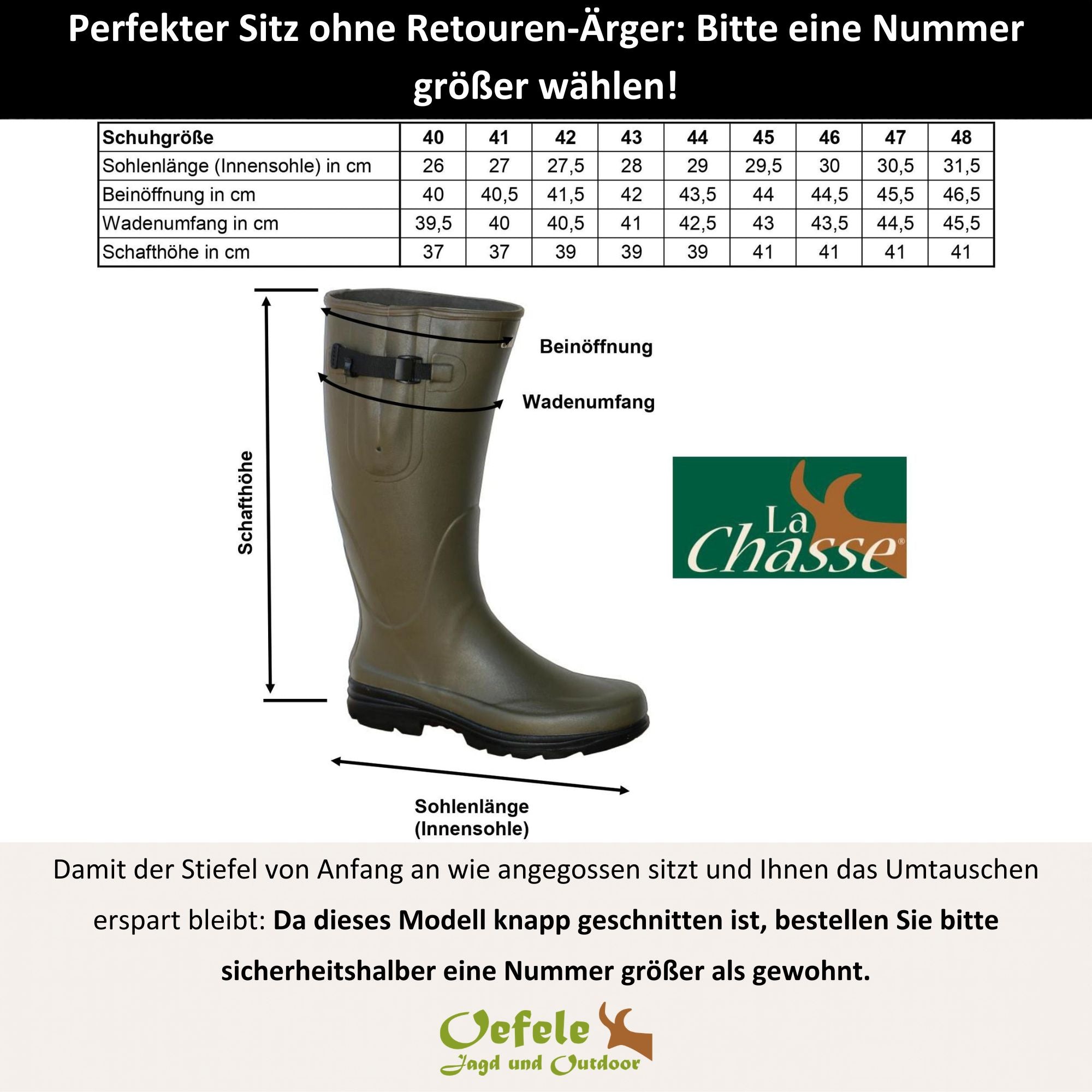 Naturkautschuk-Gummistiefel "Brest"