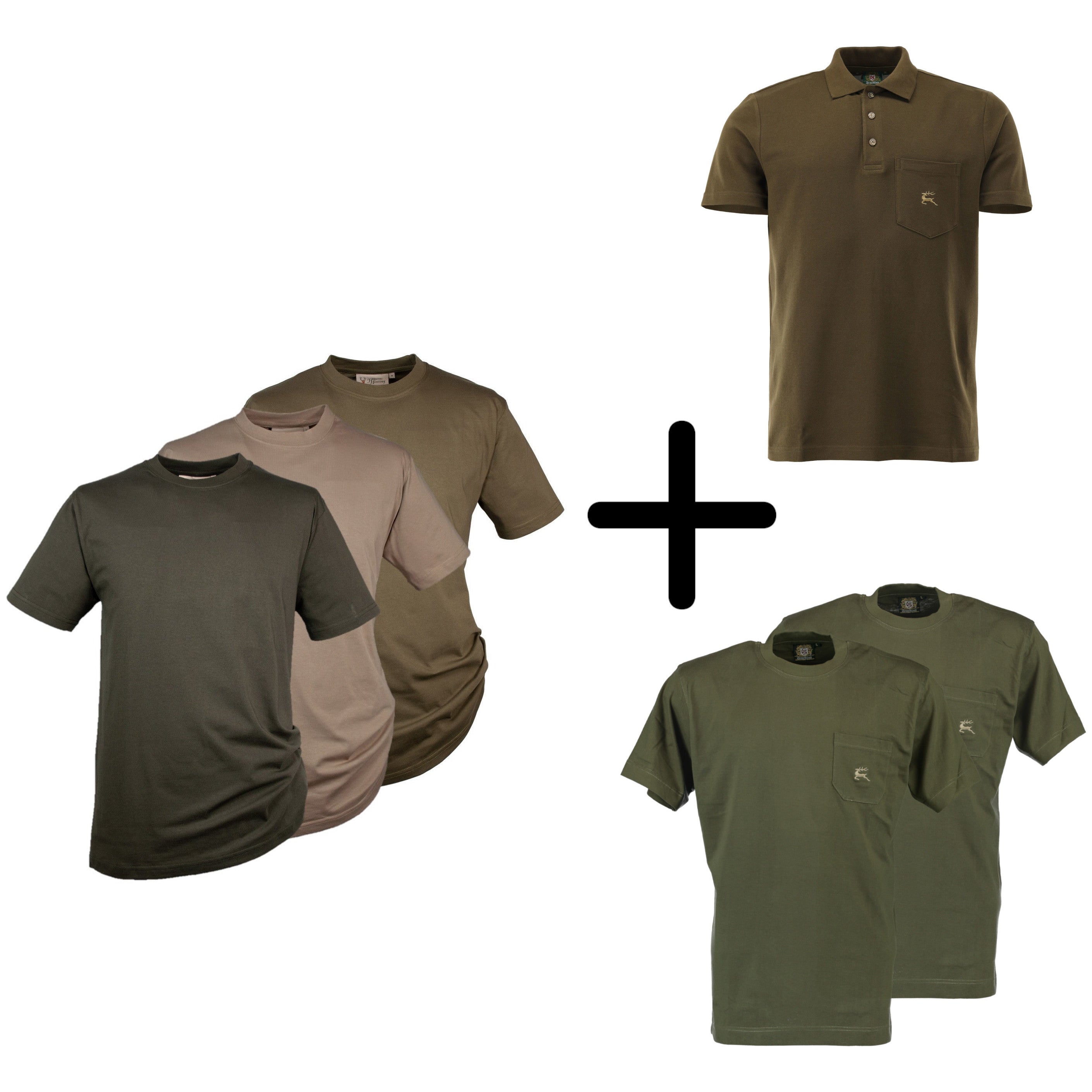 "Jagd-T-Shirts"-Spar-Sets