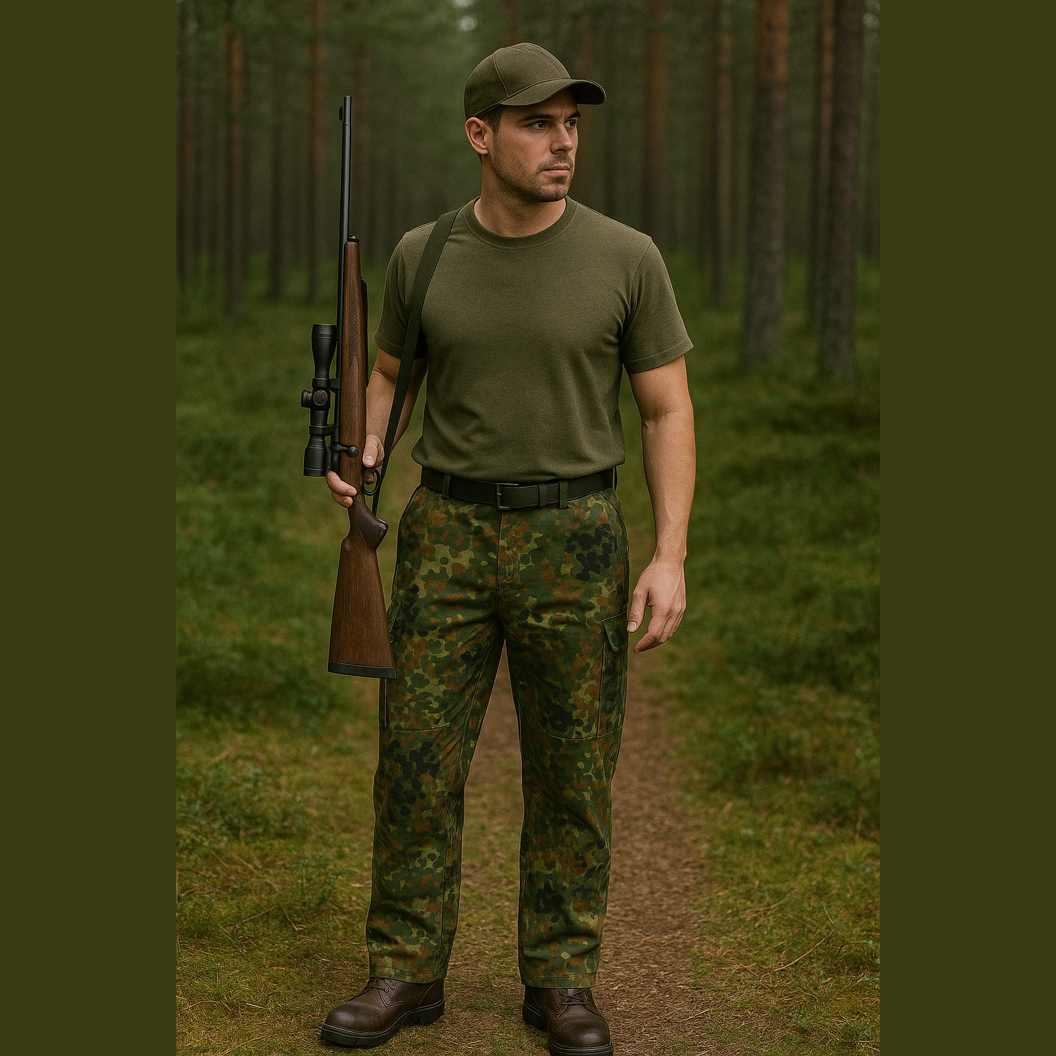 Bundeswehr-Flecktarnhose