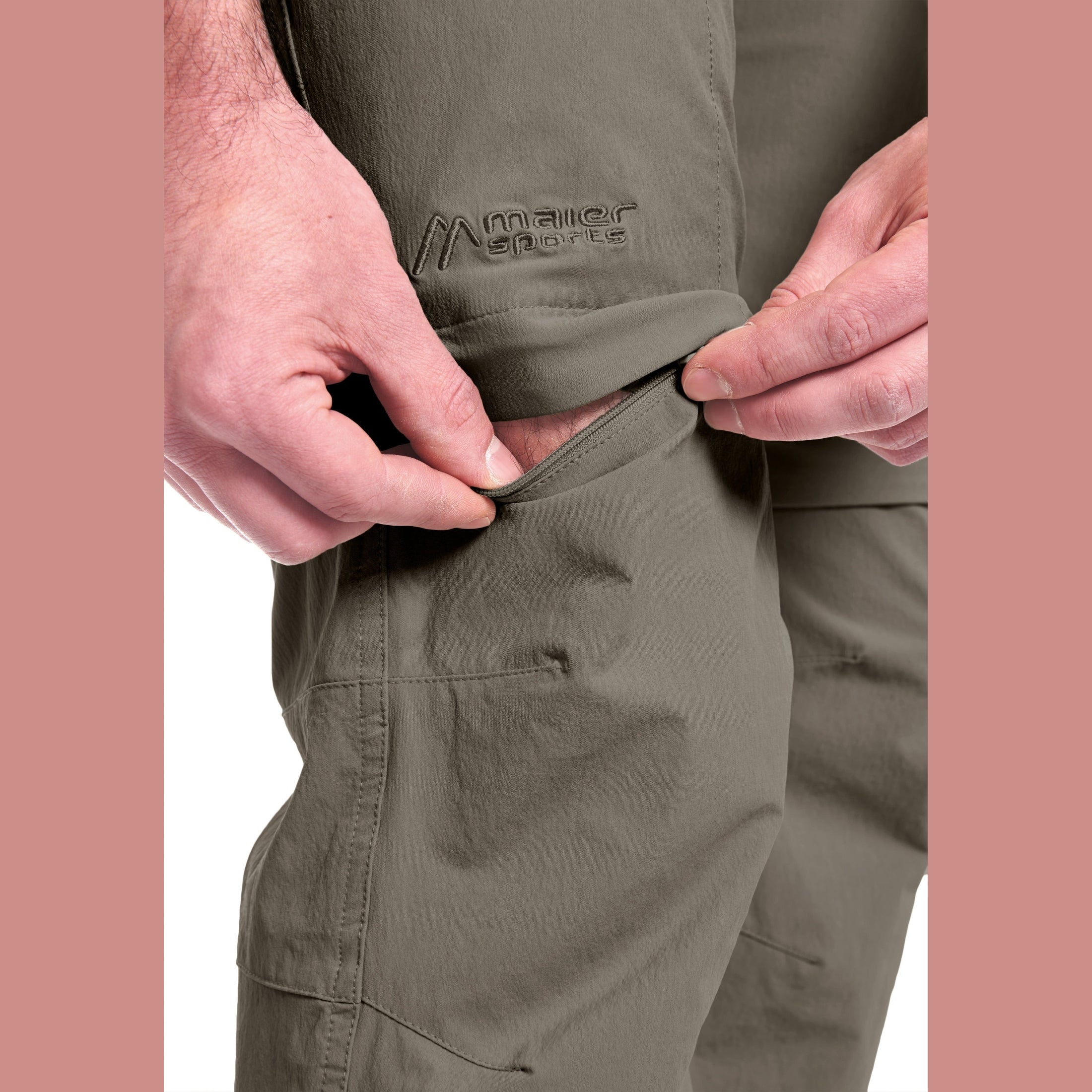 Lightweight Zip-Off Outdoor Trousers "Zillertal"